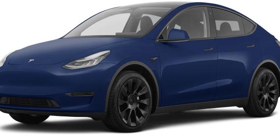 TESLA MODEL Y 2021 5YJYGDEE8MF140153 image
